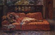 Frederick Arthur Bridgman The Siesta oil